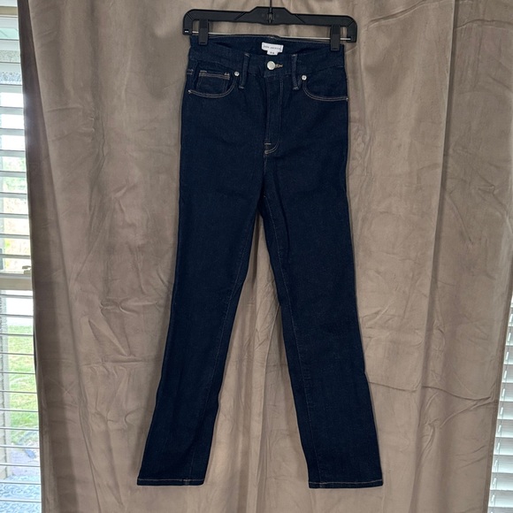 Good American Navy Skinny Jeans - Picture 1 of 6